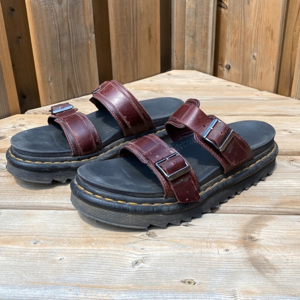 Women's Brown Leather Sandals